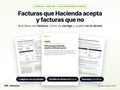 Píldora básica: Facturas que Hacienda acepta y facturas que no