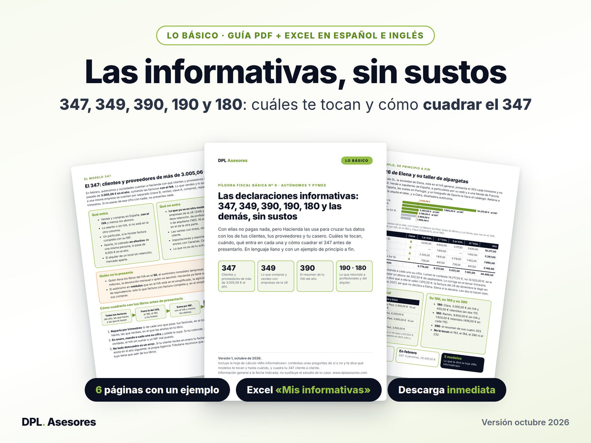 Píldora básica: Las declaraciones informativas