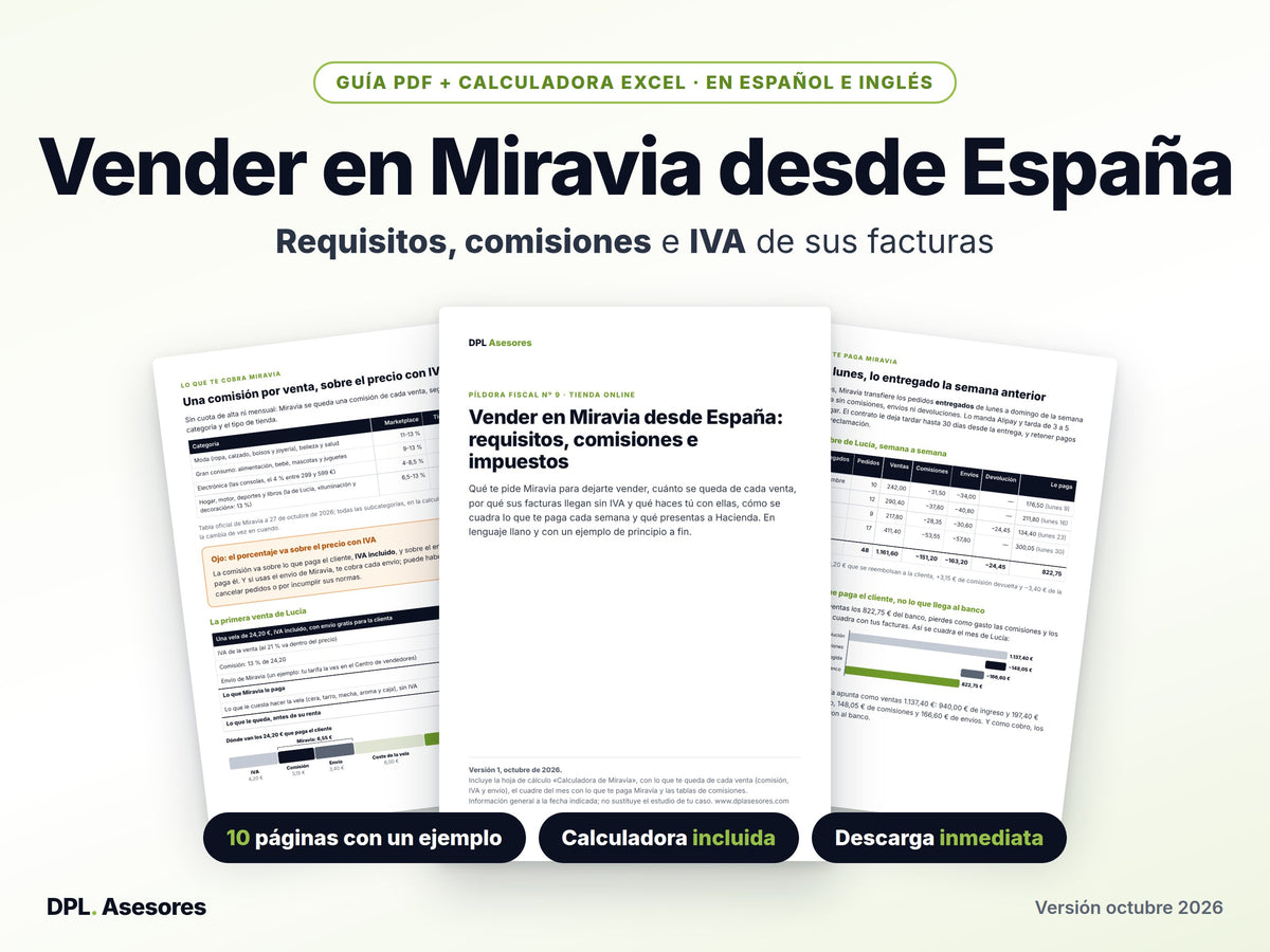 Píldora: Vender en Miravia desde España