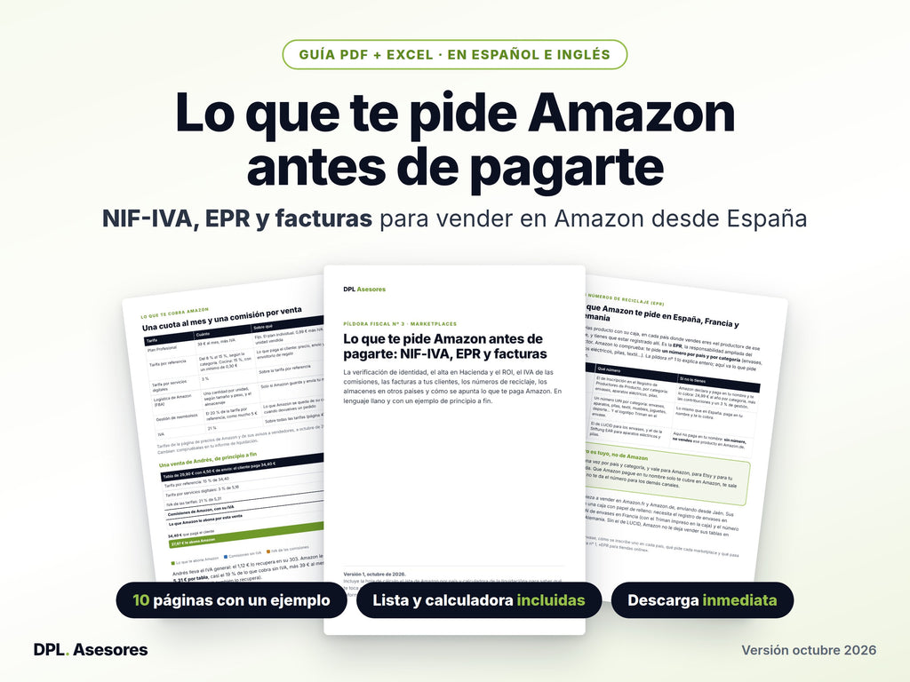 Píldora: Lo que te pide Amazon antes de pagarte