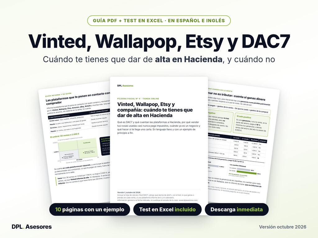 Píldora: DAC7 y el alta en Hacienda