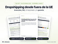 Píldora: Dropshipping desde fuera de la UE