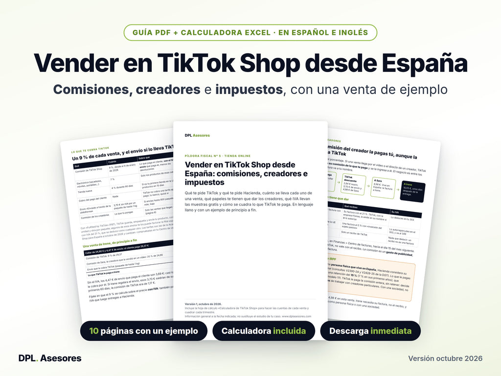 Píldora: Vender en TikTok Shop desde España
