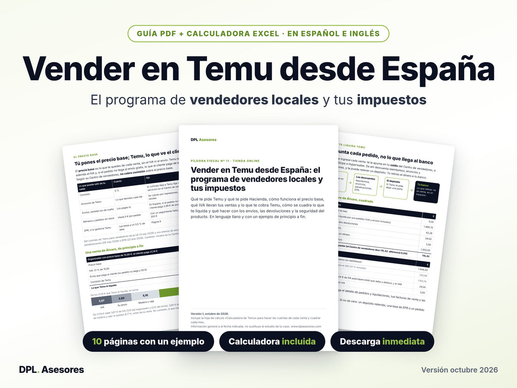 Píldora: Vender en Temu desde España