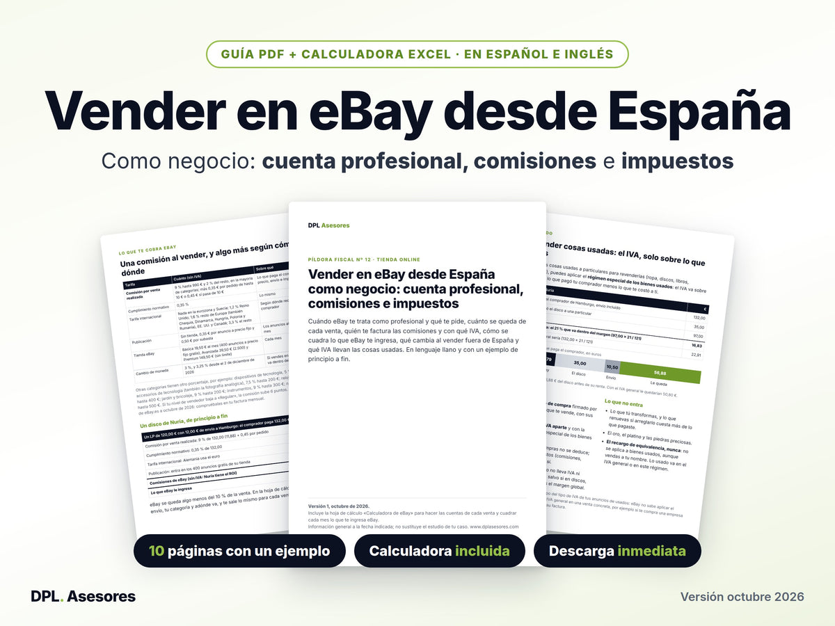 Píldora: Vender en eBay desde España como negocio