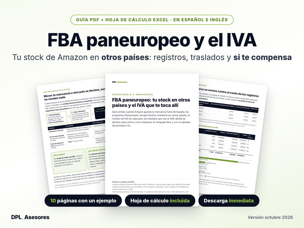 Píldora: FBA paneuropeo y el IVA de otros países