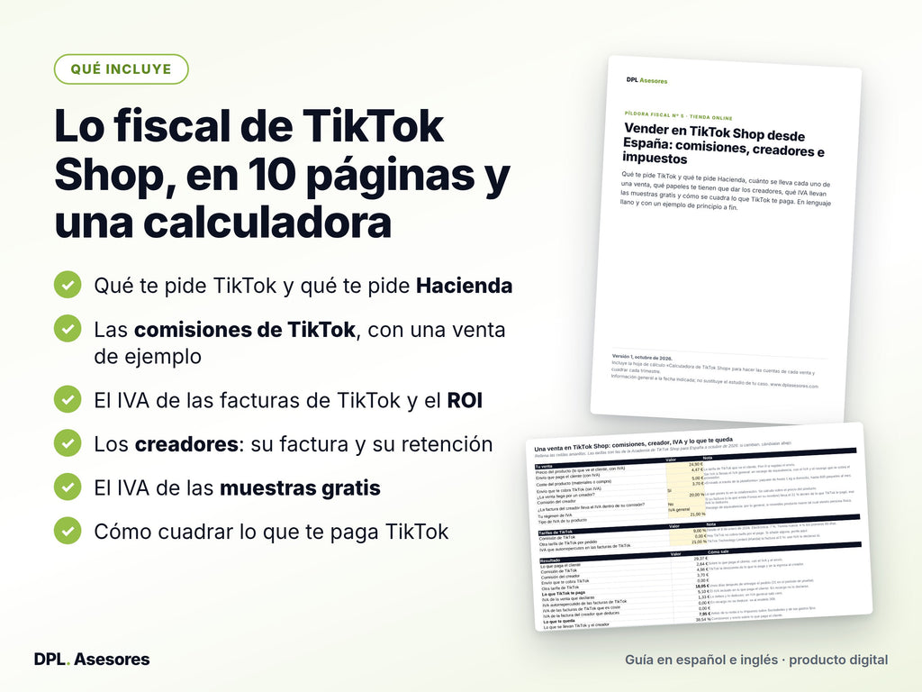 Píldora: Vender en TikTok Shop desde España