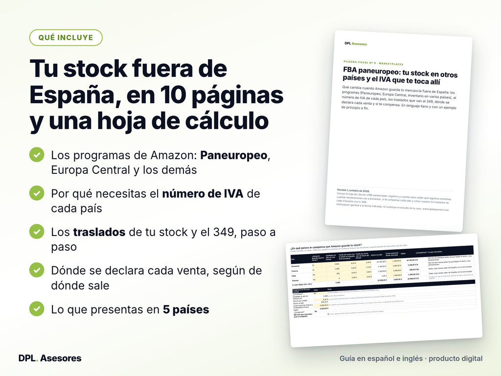 Píldora: FBA paneuropeo y el IVA de otros países