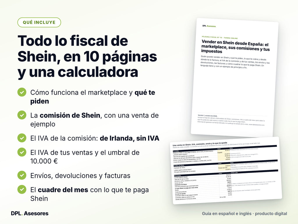 Píldora: Vender en Shein desde España