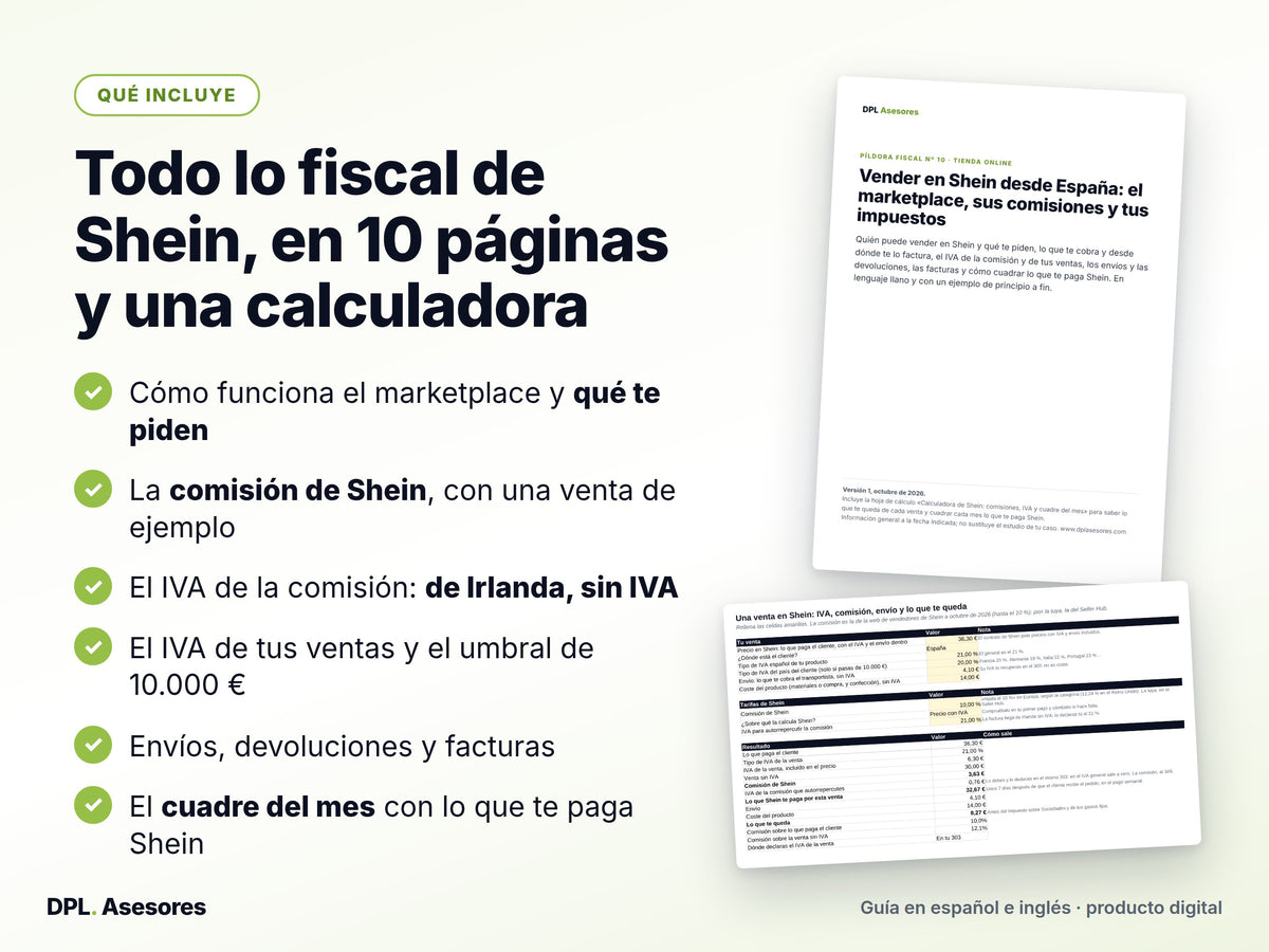 Píldora: Vender en Shein desde España