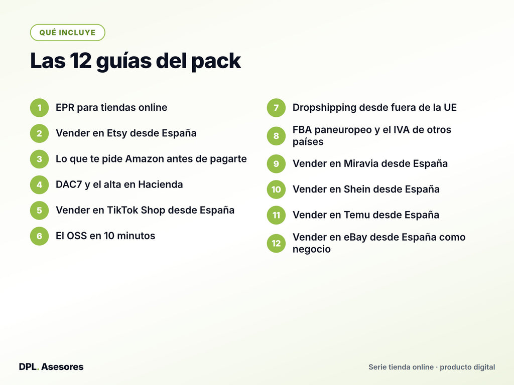 Pack de las 12 píldoras para tiendas online
