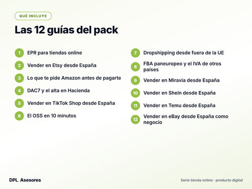 Pack de las 12 píldoras para tiendas online