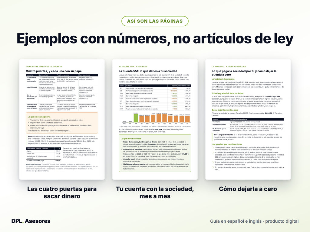 Píldora básica: Lo tuyo y lo de tu sociedad