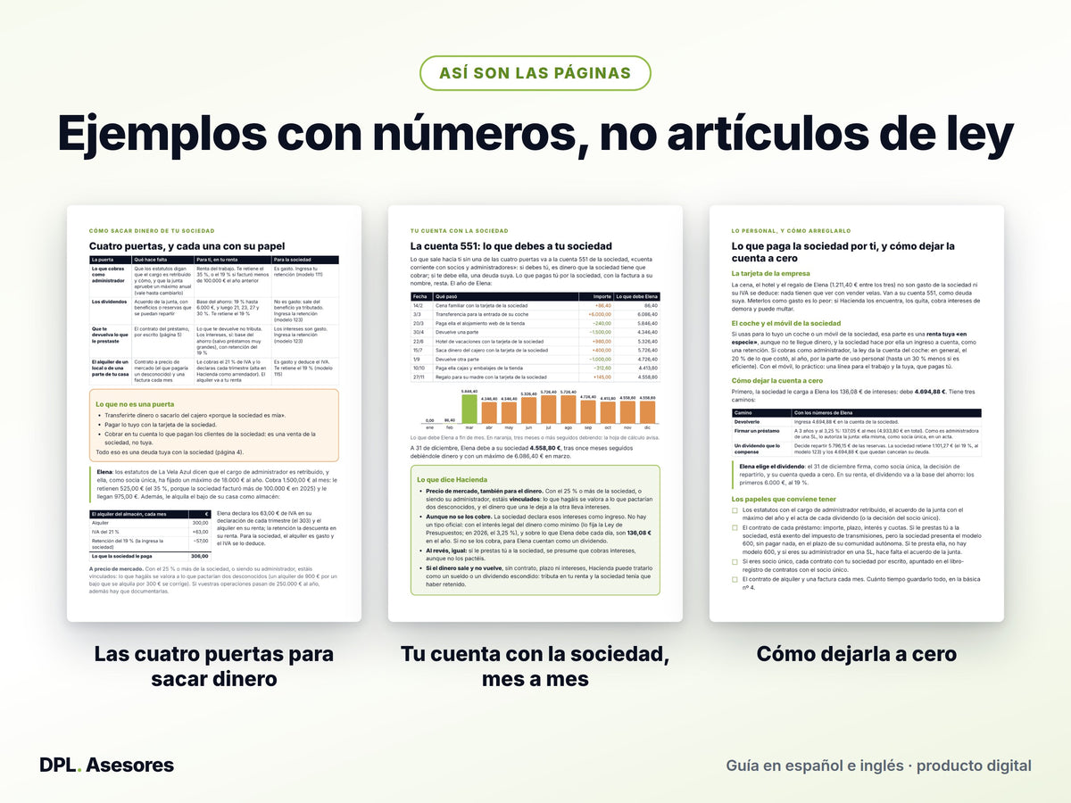 Píldora básica: Lo tuyo y lo de tu sociedad