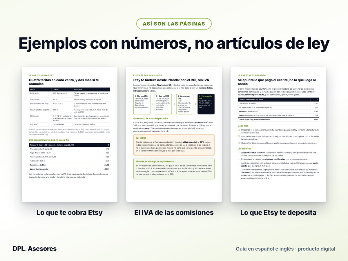 Píldora: Vender en Etsy desde España