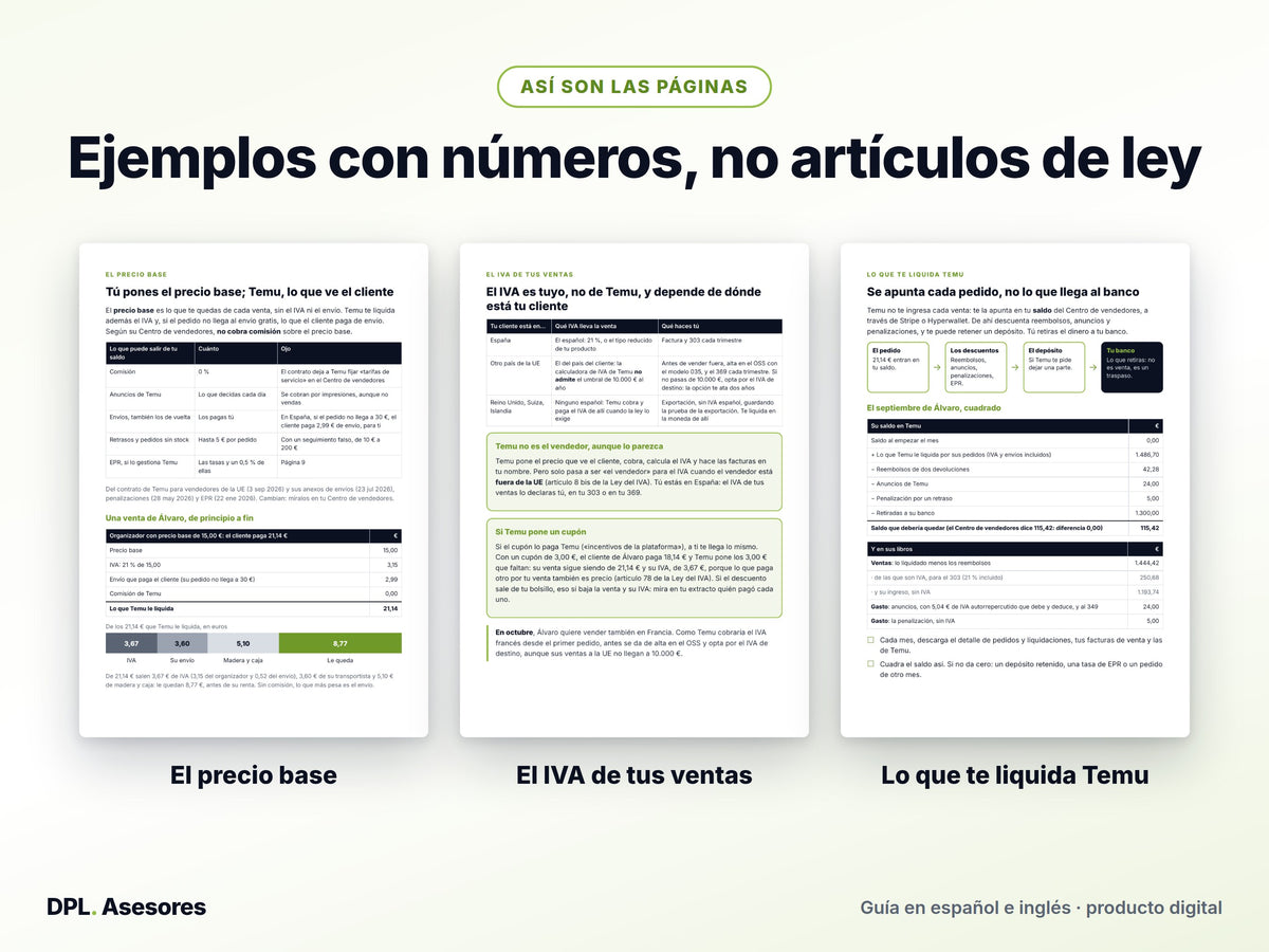 Píldora: Vender en Temu desde España