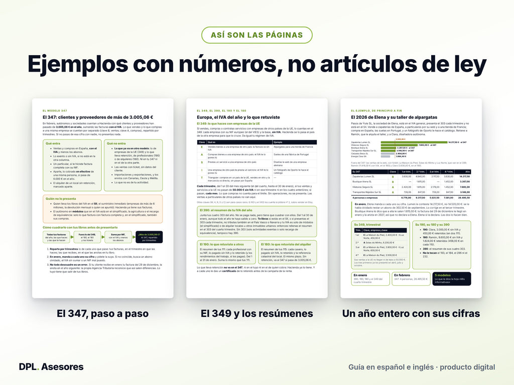 Píldora básica: Las declaraciones informativas