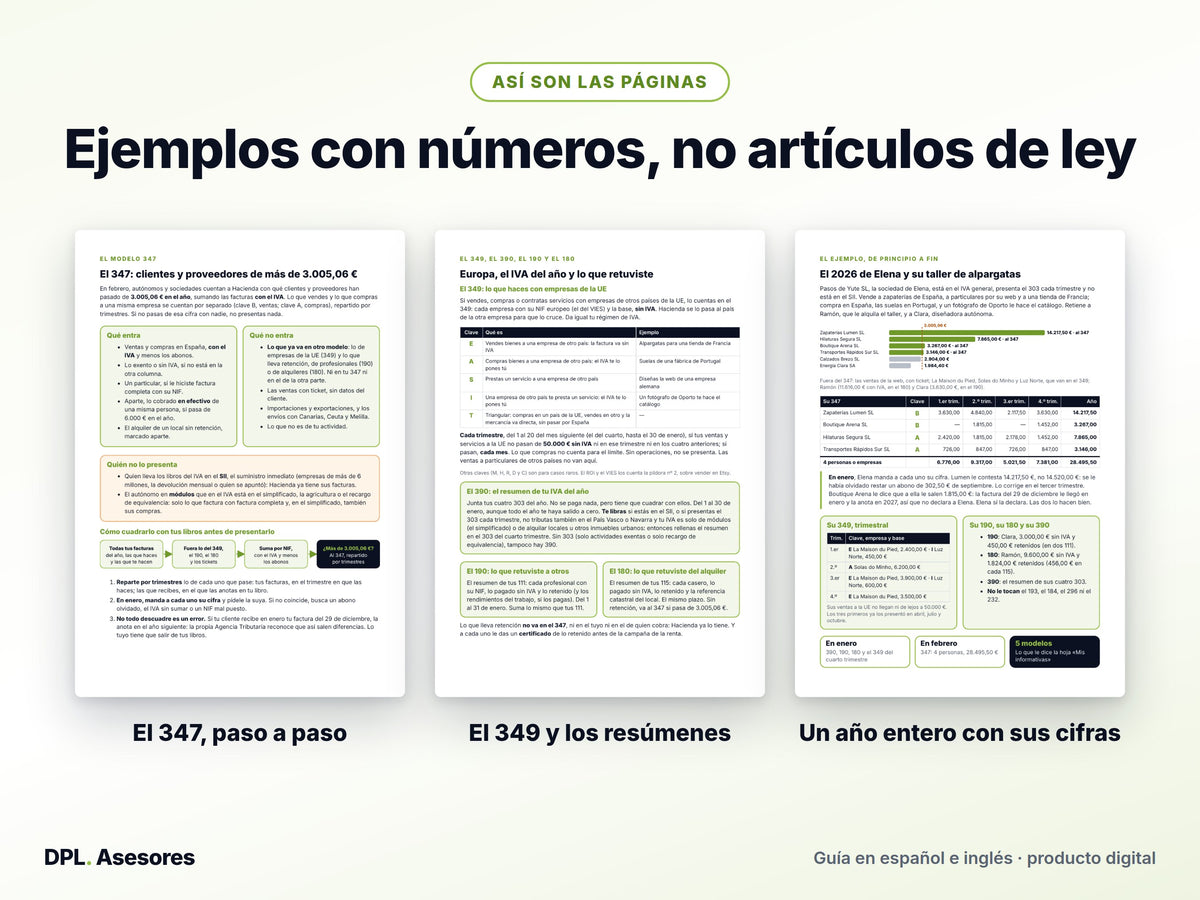 Píldora básica: Las declaraciones informativas