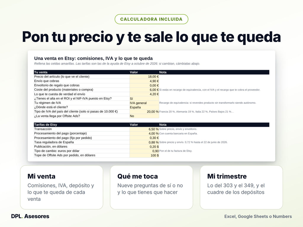 Píldora: Vender en Etsy desde España