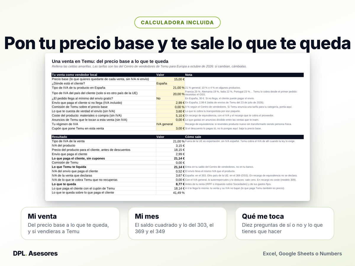 Píldora: Vender en Temu desde España