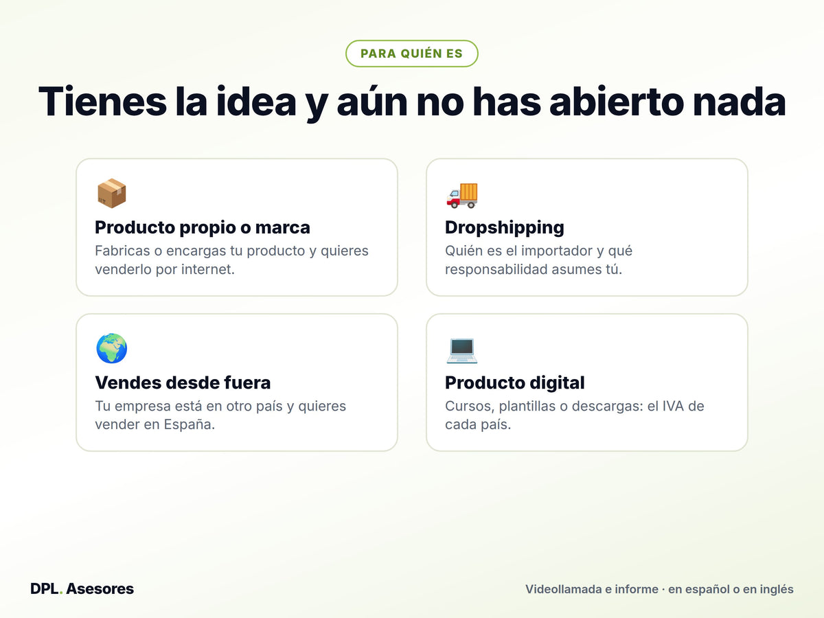 Consultoría antes de abrir tu tienda online