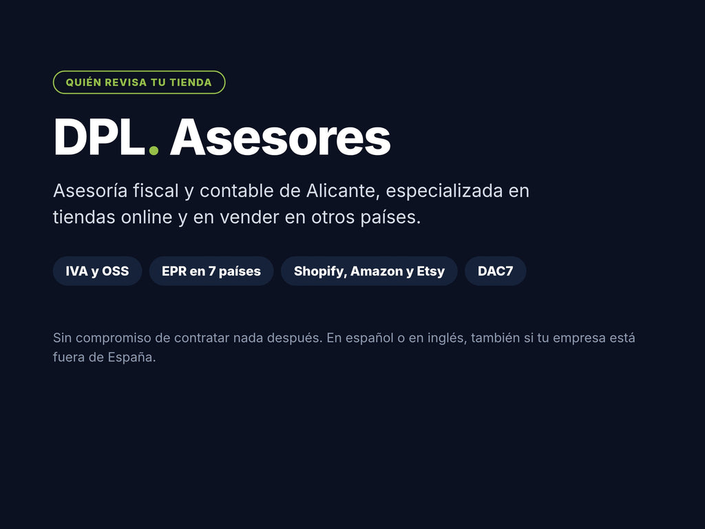 Revisión fiscal de tu tienda online en marcha