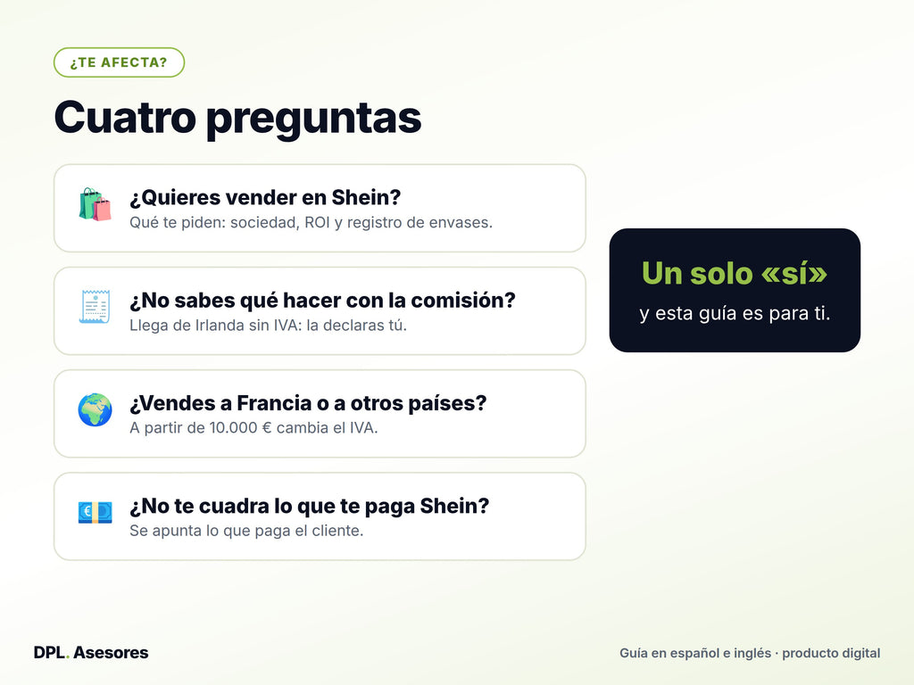 Píldora: Vender en Shein desde España