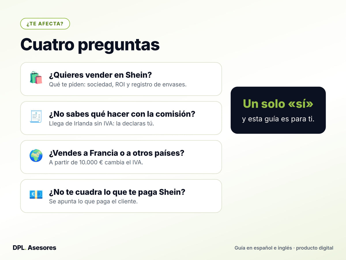 Píldora: Vender en Shein desde España
