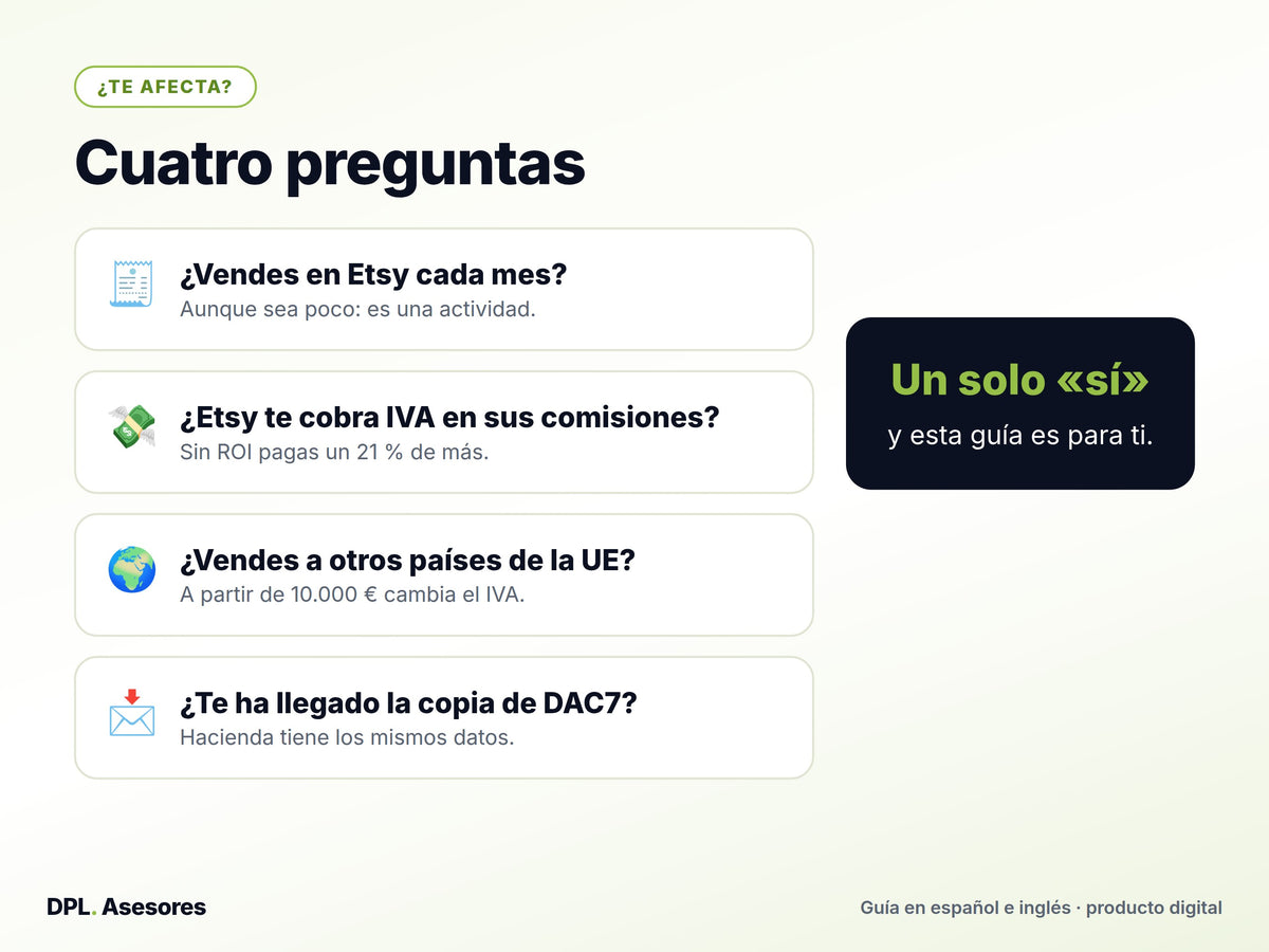 Píldora: Vender en Etsy desde España
