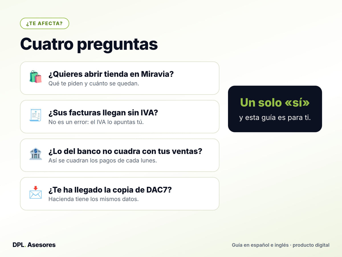 Píldora: Vender en Miravia desde España