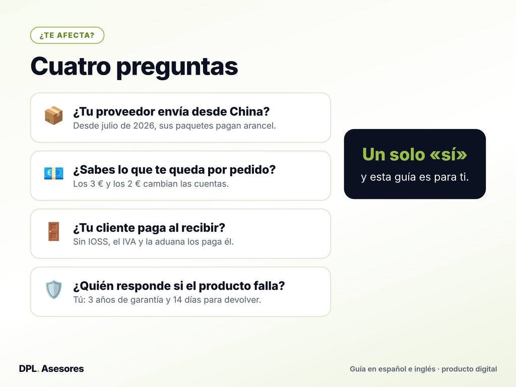 Píldora: Dropshipping desde fuera de la UE