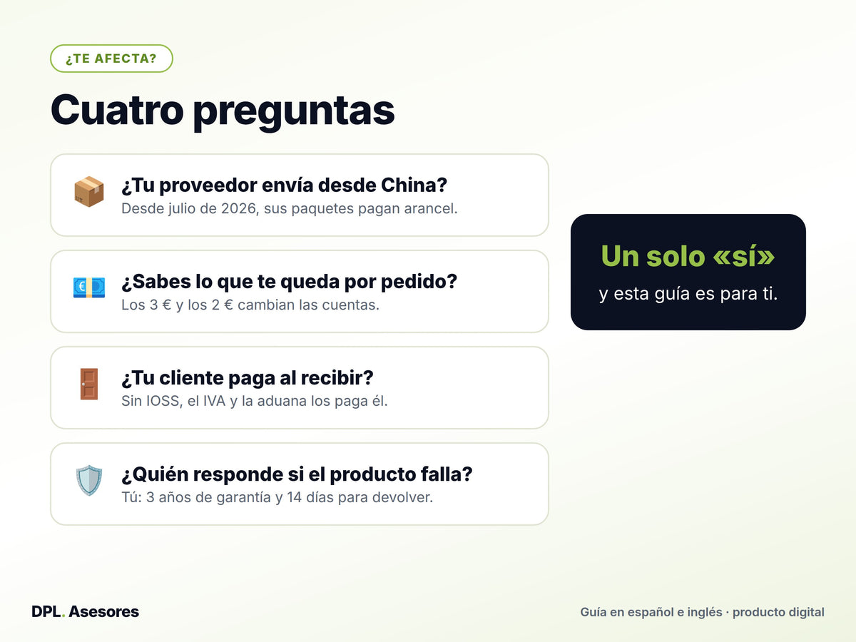 Píldora: Dropshipping desde fuera de la UE
