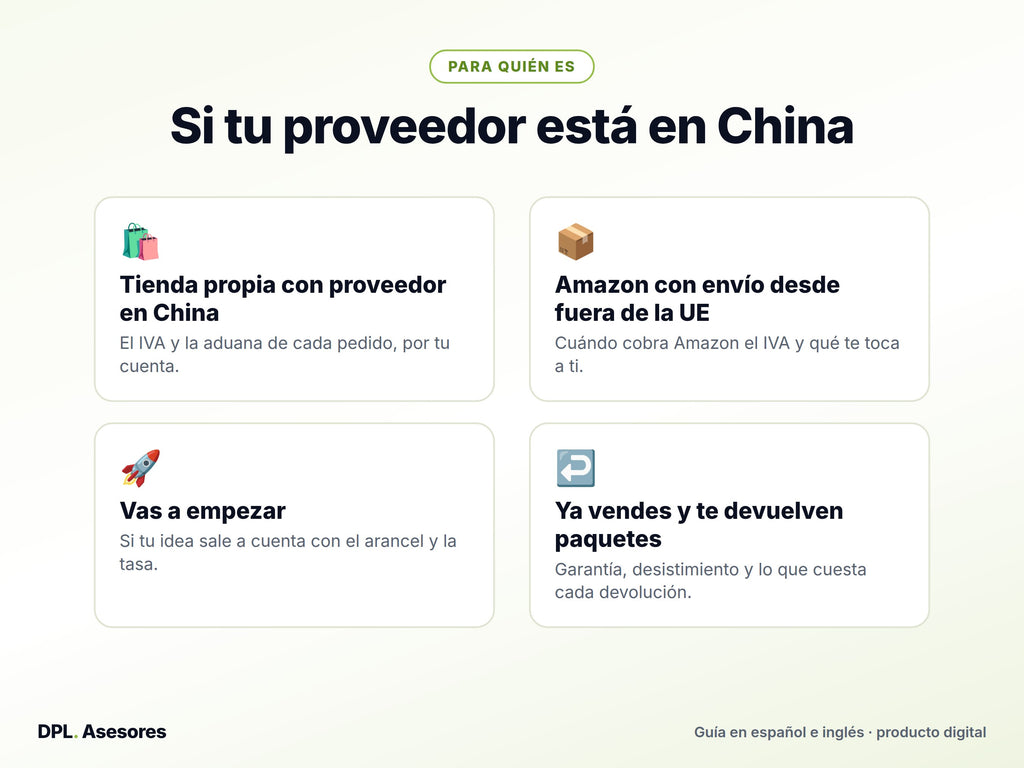 Píldora: Dropshipping desde fuera de la UE