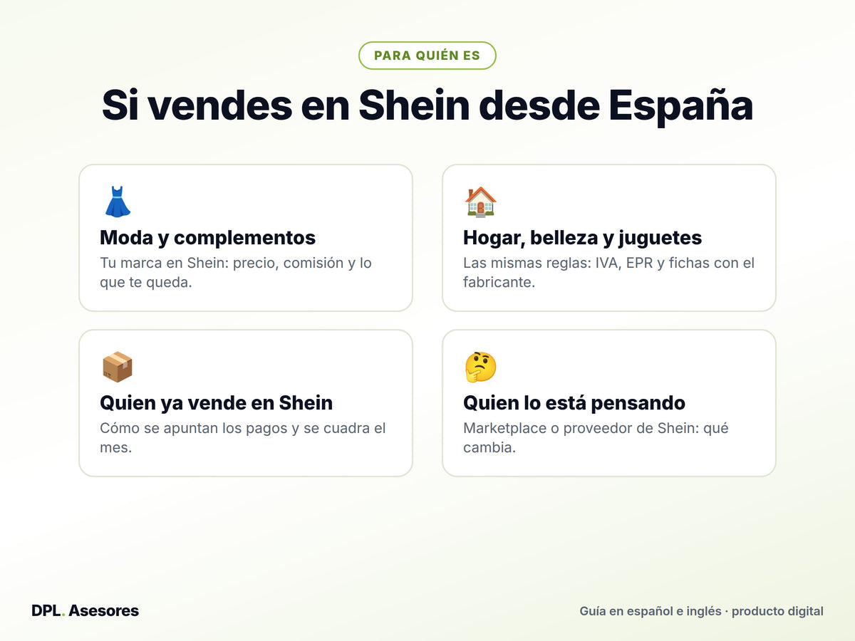 Píldora: Vender en Shein desde España
