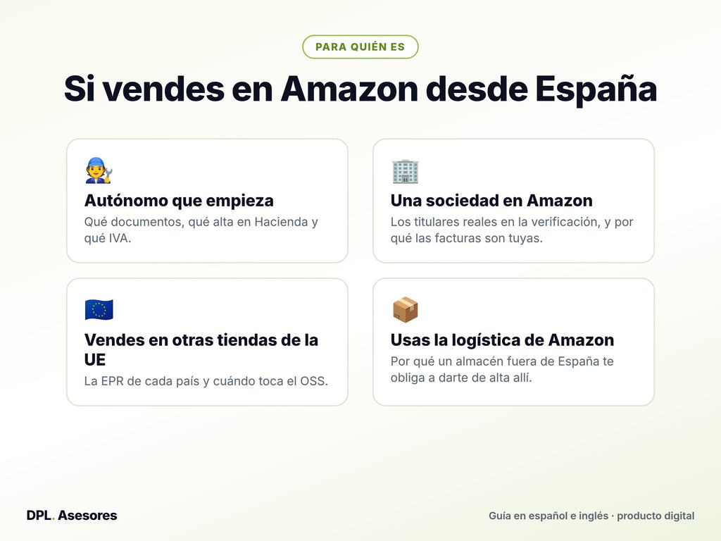 Píldora: Lo que te pide Amazon antes de pagarte