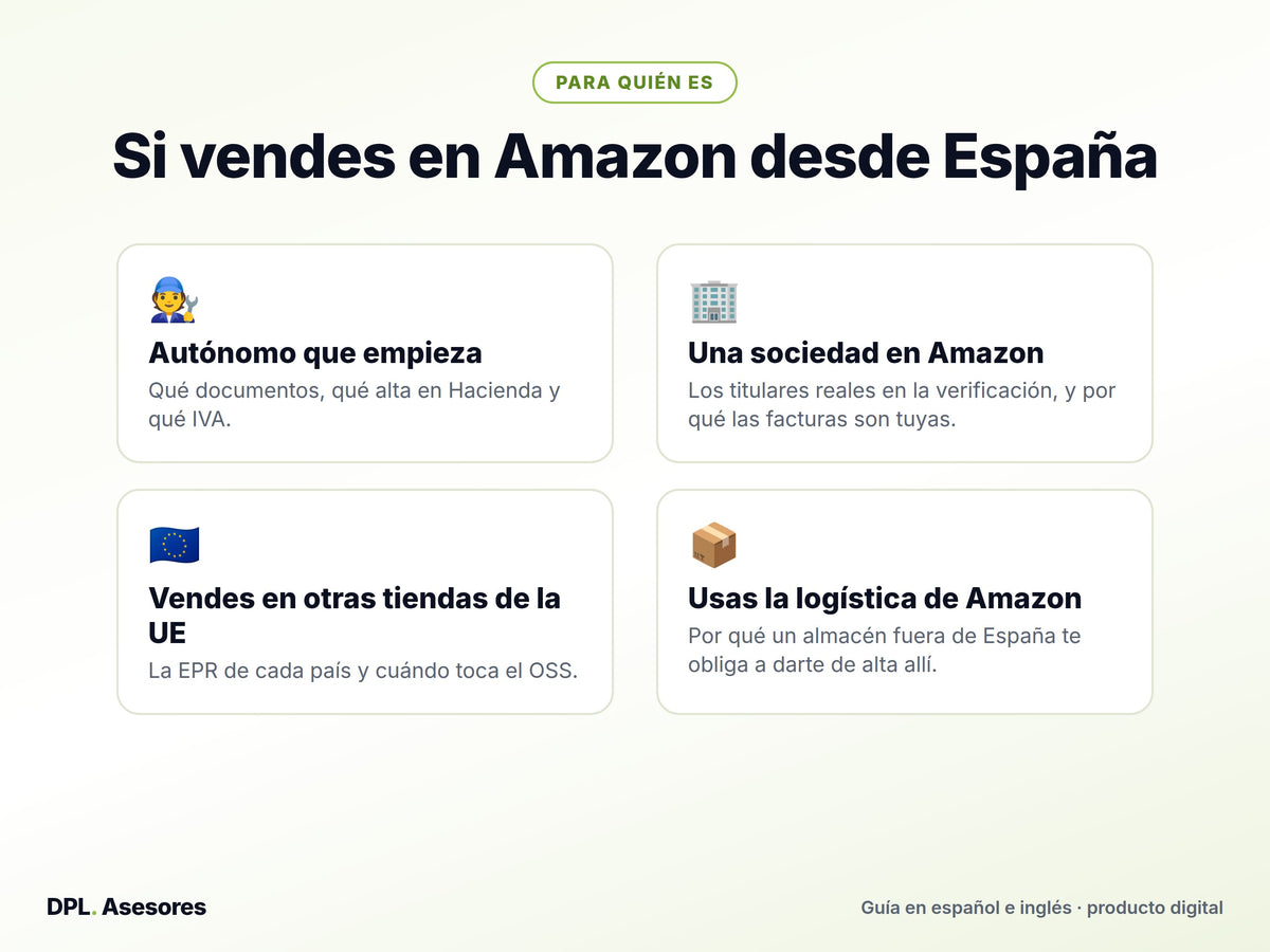 Píldora: Lo que te pide Amazon antes de pagarte
