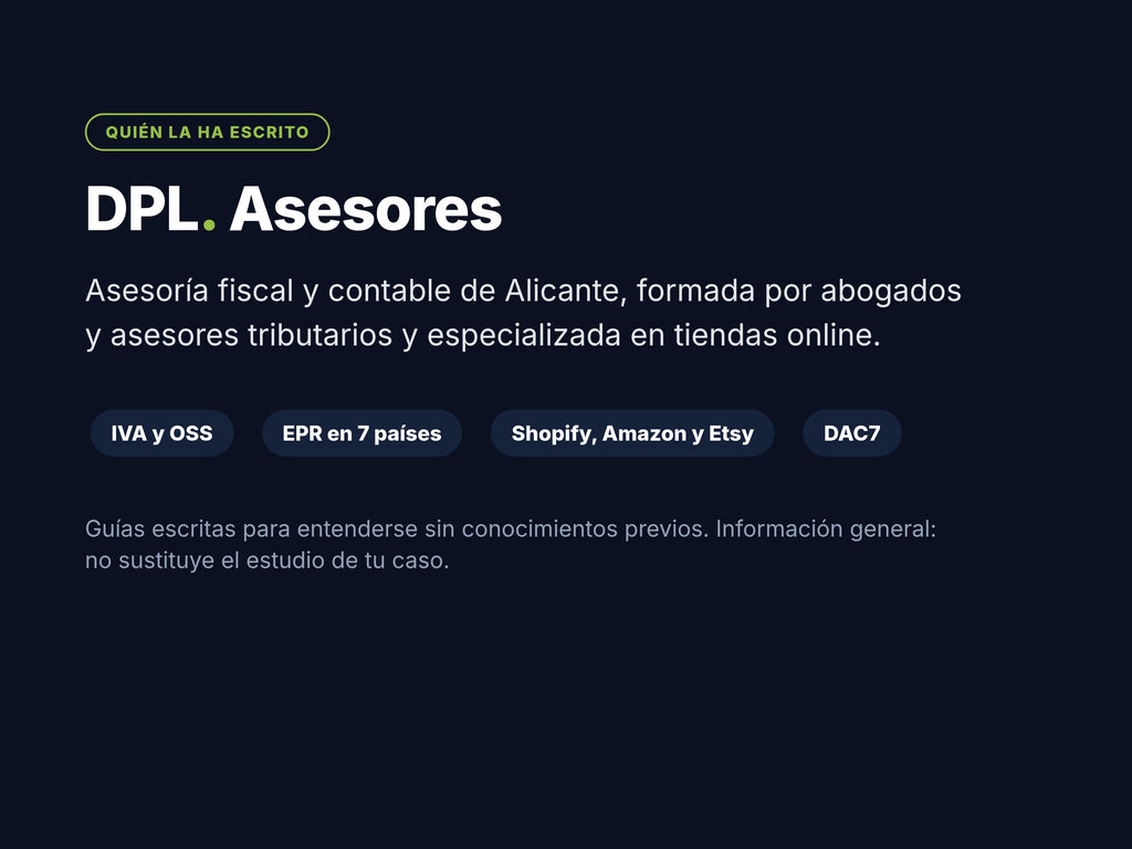 Píldora EPR: el registro que te van a pedir Amazon, Etsy y cada país