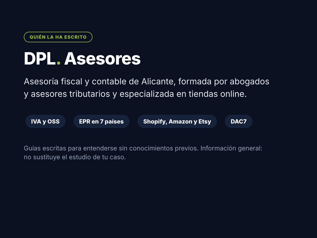 Píldora: Dropshipping desde fuera de la UE
